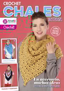 Crochet Chales en punta