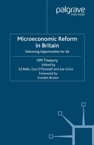 Microeconomic Reform in Britain