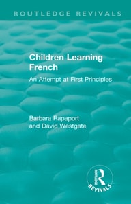 Children Learning French
