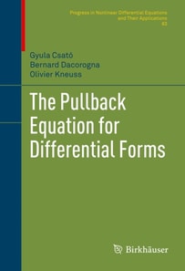Pullback Equation for Differential Forms