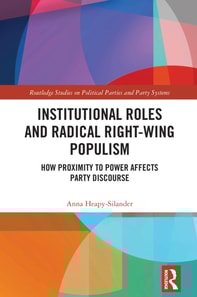 Institutional Roles and Radical Right-Wing Populism