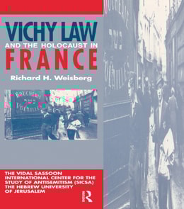 Vichy Law and the Holocaust in France