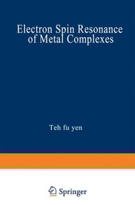 Electron Spin Resonance of Metal Complexes