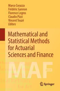 Mathematical and Statistical Methods for Actuarial Sciences and Finance