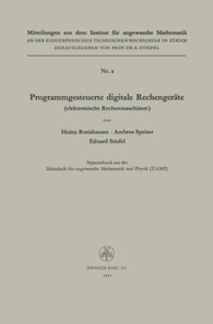 Programmgesteuerte digitale Rechengeräte (elektronische Rechenmaschinen)