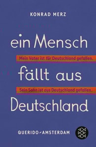 Ein Mensch fällt aus Deutschland