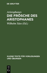 Die Frösche des Aristophanes