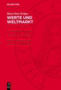 Werte und Weltmarkt