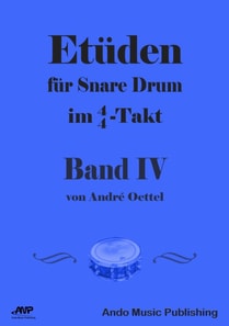 Etüden für Snare-Drum im 4/4-Takt - Band 4