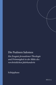 Die Psalmen Salomos