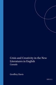 Crisis and Creativity in the New Literatures in English