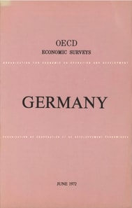 OECD Economic Surveys: Germany 1972