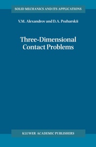 Three-Dimensional Contact Problems