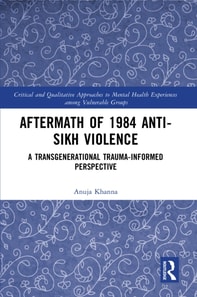 Aftermath of 1984 Anti-Sikh Violence