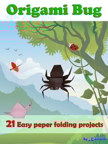 Easy Origami Bug - Paper Folding Bug 21 Projects Easy To Do