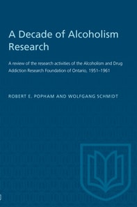 Decade of Alcoholism Research