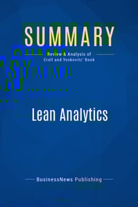 Summary: Lean Analytics