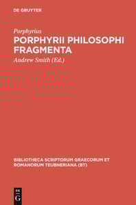 Porphyrii Philosophi fragmenta