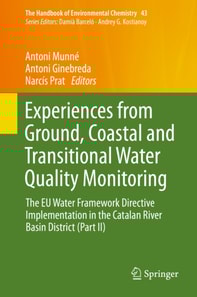 Experiences from Ground, Coastal and Transitional Water Quality Monitoring