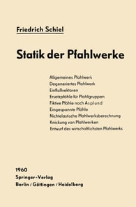 Statik der Pfahlwerke