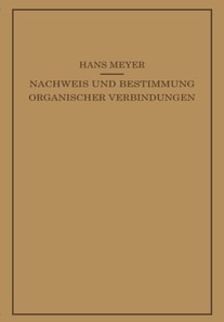 Lehrbuch der Organisch-Chemischen Methodik