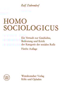 Homo Sociologicus