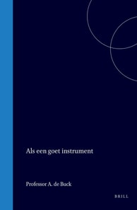 Als een goet instrument