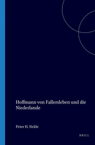 Hoffmann von Fallersleben und die Niederlande