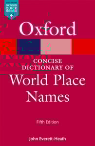 Concise Dictionary of World Place-Names