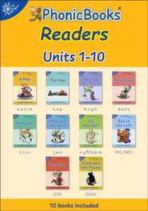 Phonic Books Dandelion Readers Set 2 Units 1-10
