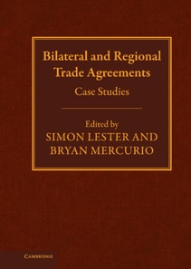 Bilateral and Regional Trade Agreements
