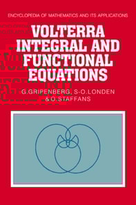 Volterra Integral and Functional Equations