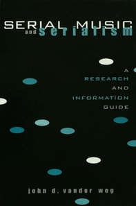 Serial Music and Serialism