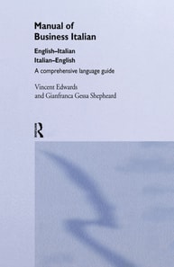 Manual of Business Italian