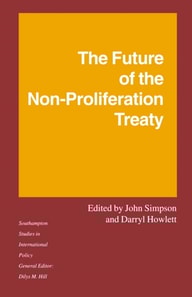 Future of the Non-Proliferation Treaty