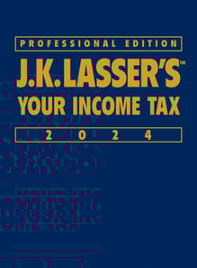 J.K. Lasser's Your Income Tax 2024, Professional Edition