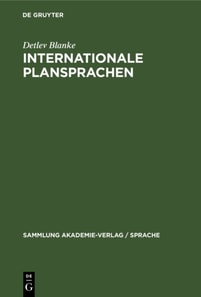 Internationale Plansprachen