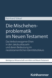Die Mischehenproblematik im Neuen Testament