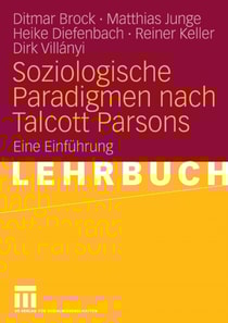 Soziologische Paradigmen nach Talcott Parsons