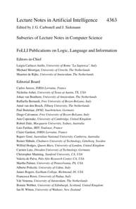 Logic, Language, and Computation