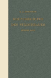 Grundbegriffe des Städtebaues