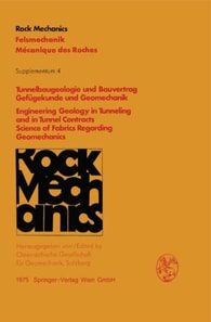 Tunnelbaugeologie und Bauvertrag - Gefügekunde und Geomechanik / Engineering Geology in Tunneling and in Tunnel Contracts - Science of Fabrics Regarding Geomechanics