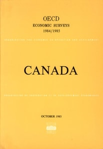 OECD Economic Surveys: Canada 1985