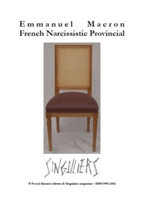 Emmanuel Macron French Narcissistic Provincial