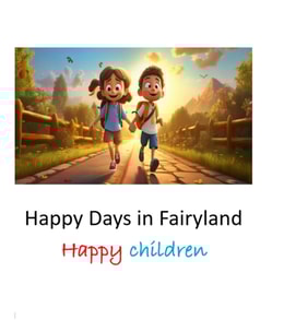 Happy Days in Fairyland, happy children