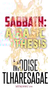 Sabbath: A Basic Thesis
