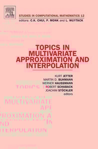 Topics in Multivariate Approximation and Interpolation