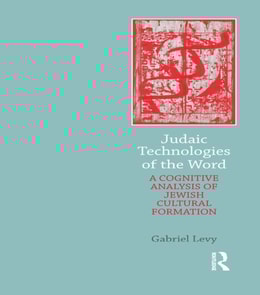 Judaic Technologies of the Word