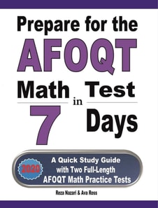 Prepare for the AFOQT Math Test in 7 Days