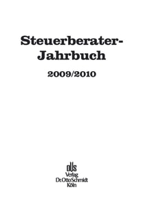 Steuerberater-Jahrbuch 2009/2010